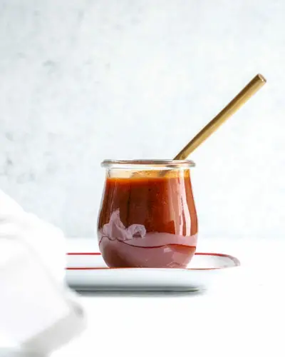 Molho barbecue vegano | Molho de churrasco saudável