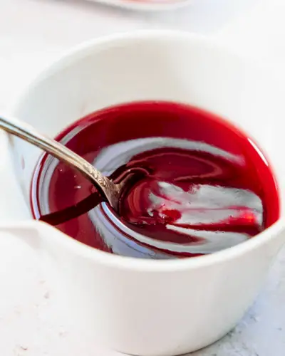 la recette Sirop de framboise