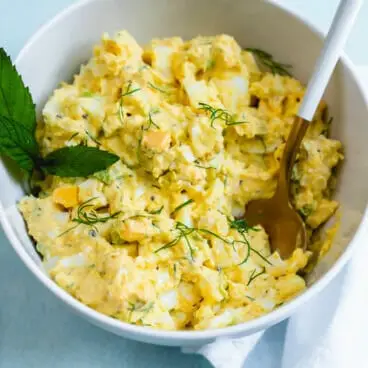 ensalada de huevo
