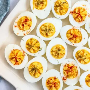 Huevos rellenos fáciles
