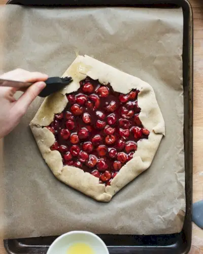 초콜릿 체리 갈레트 | 초콜릿 체리 디저트