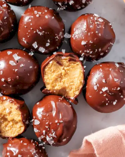 receita de bolinhas de manteiga de amendoim