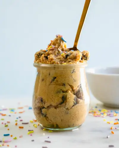 Massa de biscoito comestível