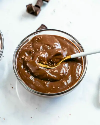 Budino al cioccolato senza latticini