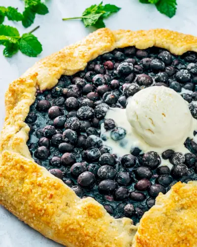 Blueberry Galette