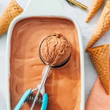 Recette de glace au chocolat