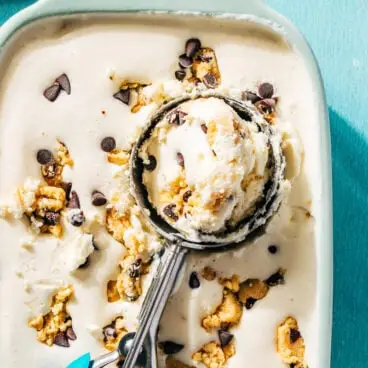 Crème glacée à la pâte à biscuits