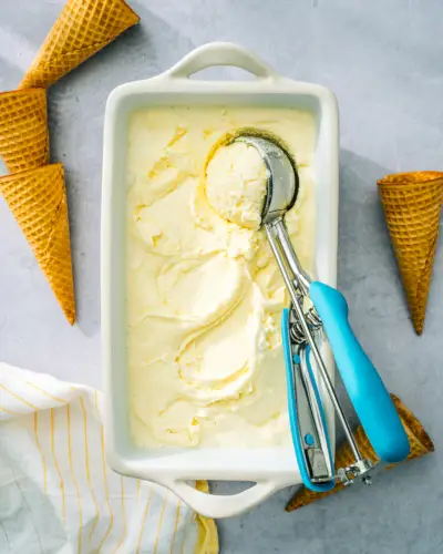 Glace vanille