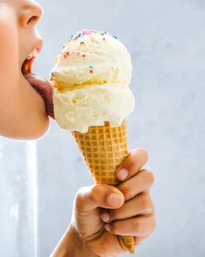 la recette Glace vanille