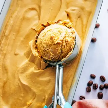 Glace au café