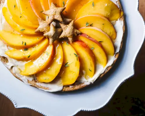 Recept na broskyňový koláč