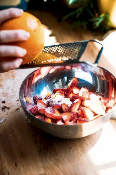 Jednoduchý recept na jahodový koláč