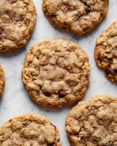 Receita de biscoitos de aveia veganos