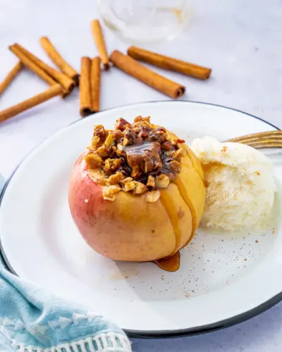Recept na pečené jablká