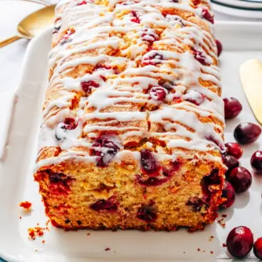 Pão De Laranja Com Cranberry