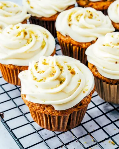 Cupcakes De Bolo De Cenoura