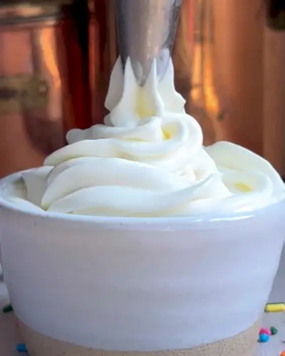 Mrazený jogurt Krok 3: Podávajte.