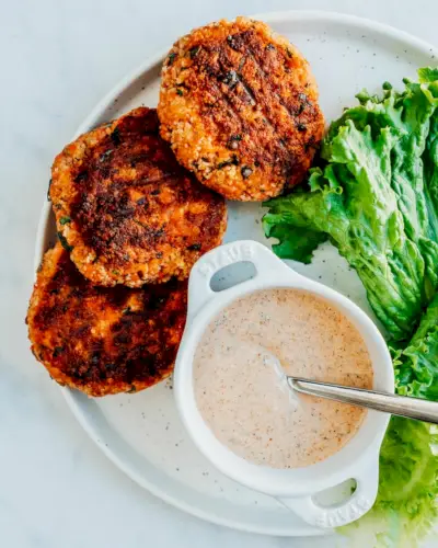 Sauce burger au saumon