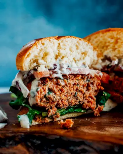 Burger de saumon