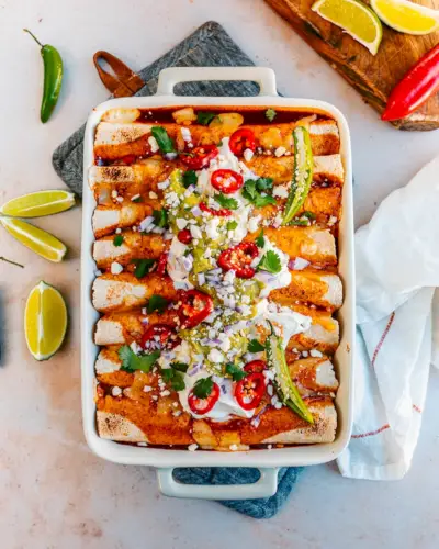 Enchiladas fáceis