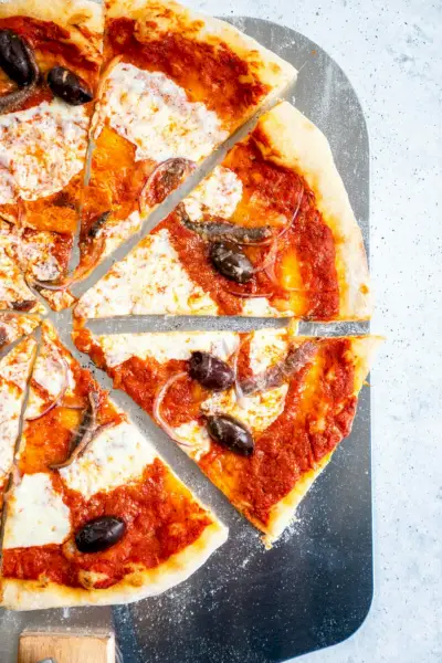 Melhor pizza de anchova