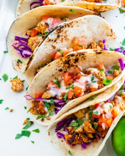 Tacos de tofu