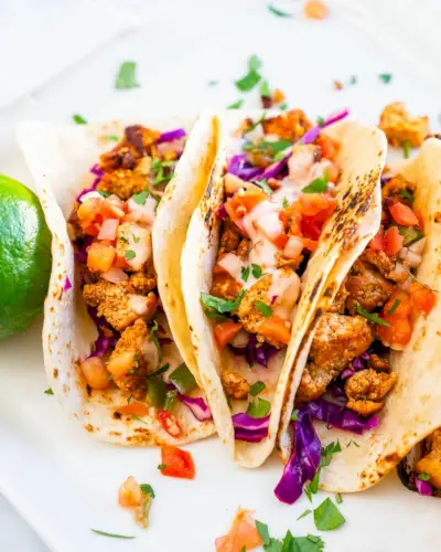 Tacos de tofu