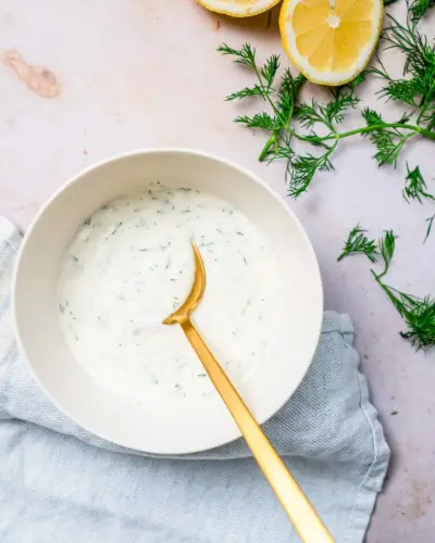 Dillsauce für Lachs