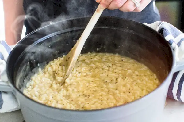 Risotto de trufa | Receta de risotto de parmesano