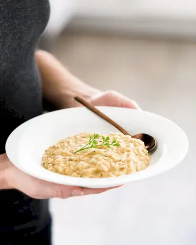 Risotto de trufa | Receta de risotto de parmesano