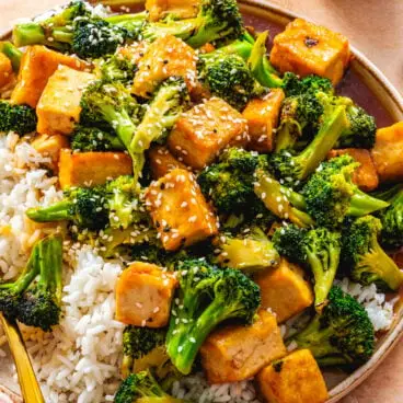 Tofu Brócolis Frito
