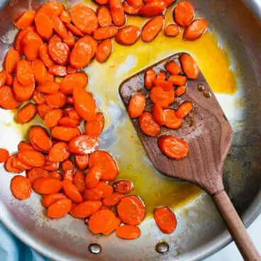 Zanahorias glaseadas con miel