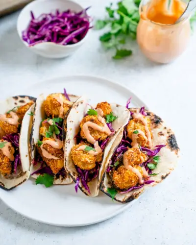 Tacos fáceis de couve-flor