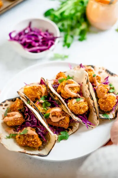 Tacos de couve-flor