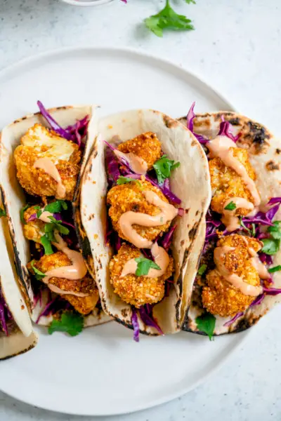 Tacos de couve-flor