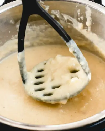 Sopa de purê de batata