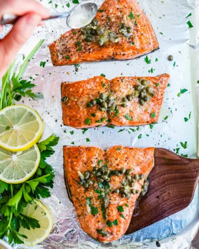 Pesce con salsa al burro