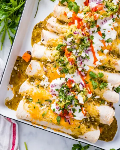 Enchiladas de Batata Doce