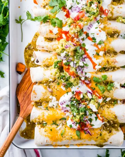 Enchiladas de Batata Doce