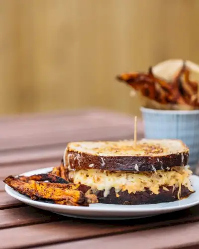 O Sanduíche Vegetariano Reuben