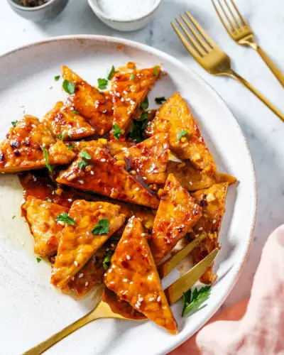 Tempeh mariné
