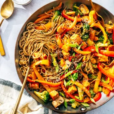 Sauté végétalien
