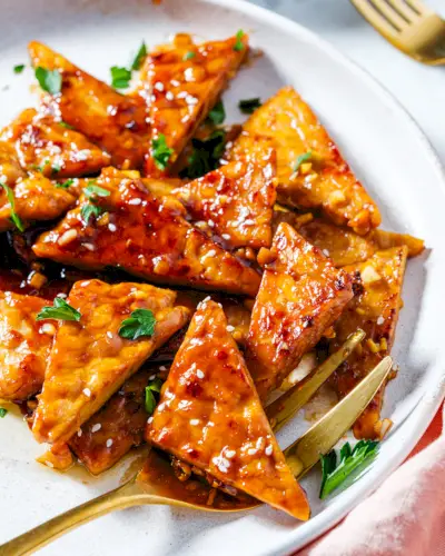 Tempeh mariné