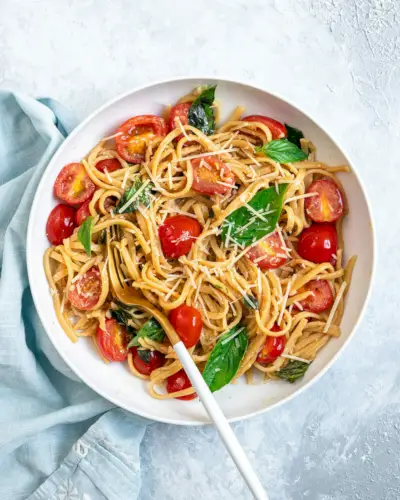 Pâtes tomates basilic