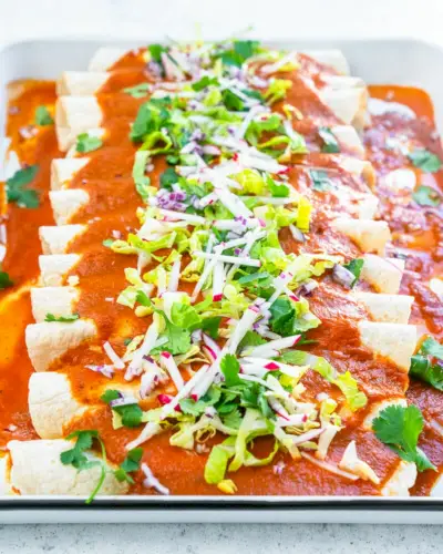 Mi mancano anche le enchiladas vegane