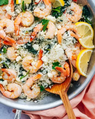 Recept na krevety a ryžu