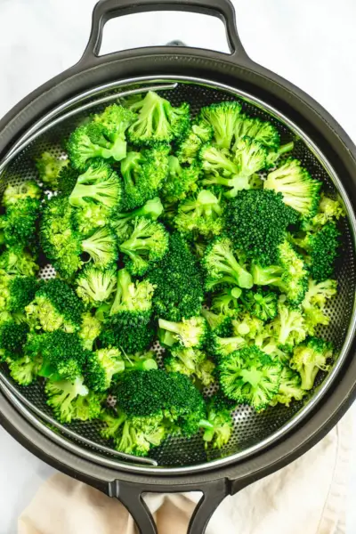 Broccoli al vapore