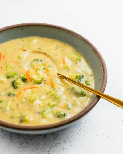 Zuppa di patate e broccoli