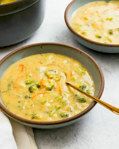 Zuppa di patate e broccoli