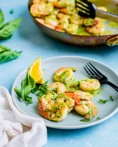 Come fare il pesto di gamberi